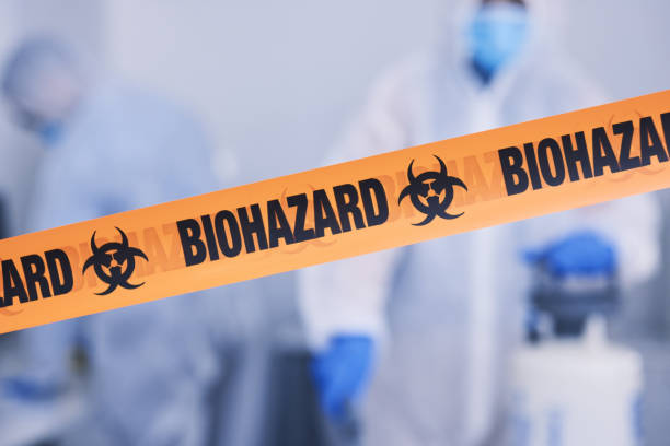 Professional Crime Scene Cleanup technician working in Landisville, NJ